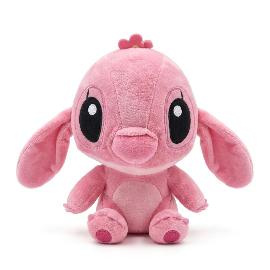 Pelúcia Angel - A Companheira Rosa do Stitch (20cm)