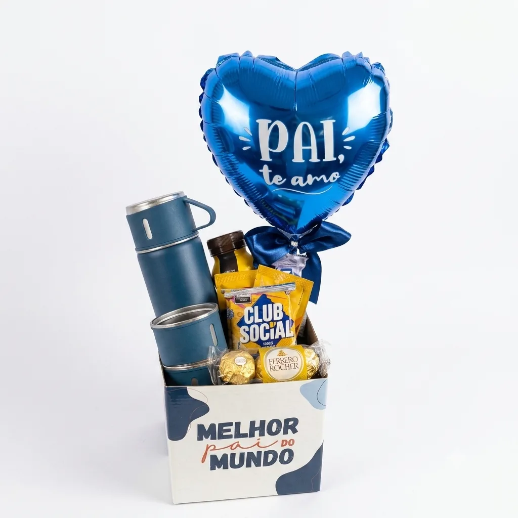 Box Melhor Pai do Mundo – Kit Presente Especial Dia dos Pais