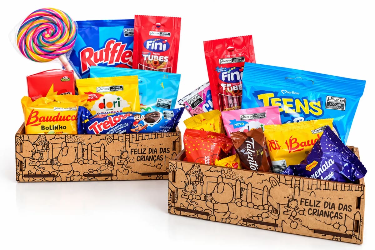 Mini Cesta Doce Diversão – Dia das Crianças
