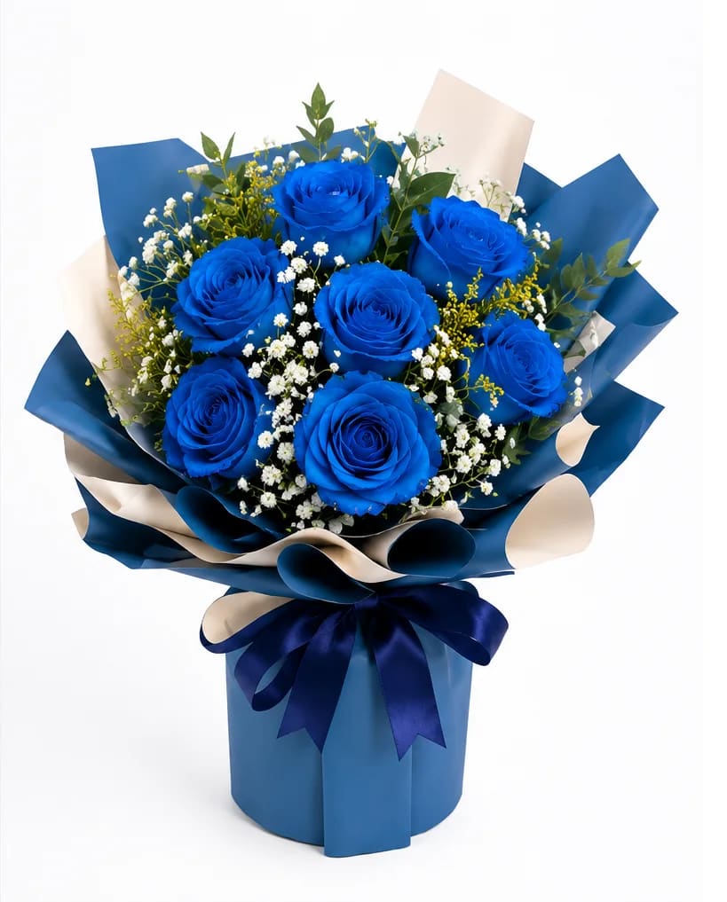 Buque Safira Azul Premium
